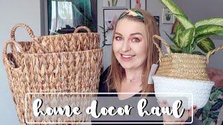 HOME DECOR HAUL  NADAJĘ CIEPŁA WNĘTRZOM - KOSZE OSŁONKI DYWANIKI 