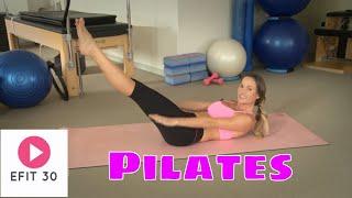 Intermediate Pilates Routine Mat Routine Attain Core Strength Stability + Flexibility