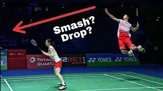 The Most Best Deceptive Shots by YUTA WATANABE  Badminton Drop Shots