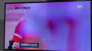 Gol 100 de Chupete Suazo - estaba adelantado