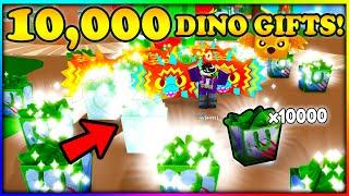 *LUCKY* I Opened 10000 Dino GIFTS for... Pet Simulator 99