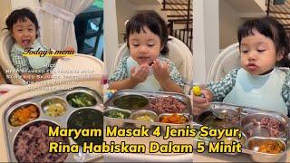 Maryam Masak 4 Jenis Sayur Rina Habiskan Dalam 5 Minit