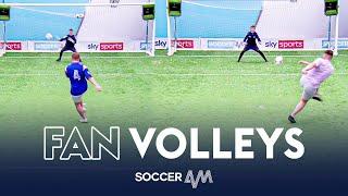 Notts County and Chesterfield fans take on the Volley Challenge  Soccer AM Versus