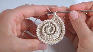 WOW How to Crochet Motif in Lace Freeform TechniqueBeautiful Crochet Scrumble