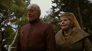 Tywin and Olenna talk before the Purple Wedding Game of Thrones