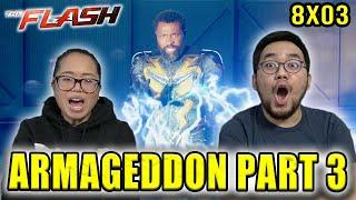 The Flash ARMAGEDDON Part 3 REACTION BLACK LIGHTNING VS BARRY REVIEW