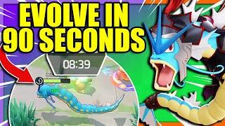 How to EVOLVE to GYARADOS in under 90 Seconds without a KO  Pokemon Unite