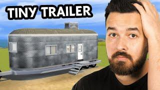 I built a Tiny Trailer in The Sims 4 Using AI to choose my build