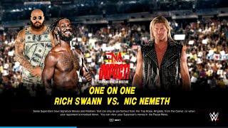 TNA Impact Nic Nemeth vs Rich Swann in a Qualifying Match for the Slammiversary world title 6 way