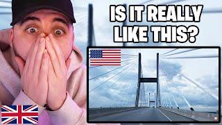 Brit Reacts to Europeans First Impressions of AMERICA Savannah Georgia
