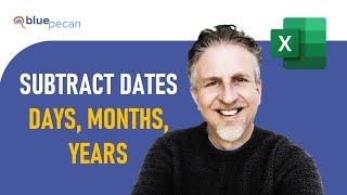 Subtract Dates In Excel  Subtract Years Months and Days