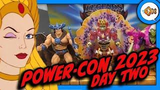 POWER-CON 2023 Walk Around Day Two MASSIVE Toy Show MOTU and More