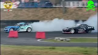 Luca Fuschini - Mazda RX-7 FC3S LS3 drifting at Drift Kings Series 2024 Round 3 TRACKWOOD