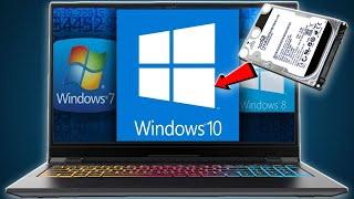 How to install Windows Directly from the HDD or SSD - No CDDVD or USB Guide 2021