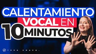 CALENTAMIENTO VOCAL INTENSO DE 10 MINUTOS  YEKA COACH