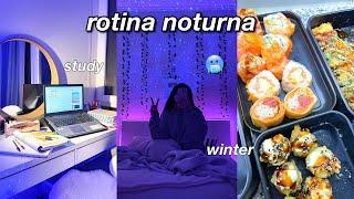 MINHA ROTINA NOTURNA REAL E PRODUTIVA 