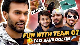 FUN WITH TEAM 07  FAIZ BANA DOLFIN  SHADAN FAROOQUI DALIY VLOG.