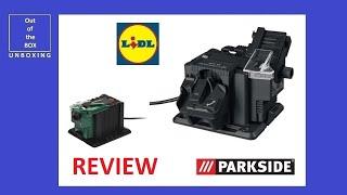 Parkside Tool Sharpening Station PSS 65 B1 REVIEW  TEST Lidl 65W 23100