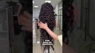 30 inch Burmese curly wig. Do you like it? ▶️WhatsAppiMessage +8617278733075