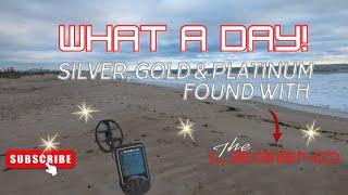 What a Day Silver Gold & Platinum Found With The Nokta Legend