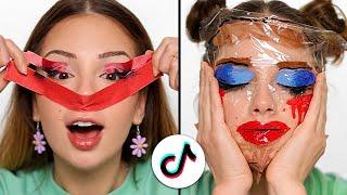 Testing VIRAL TikTok MAKEUP HACKS