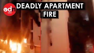 Kuwait Fire At Least 40 Migrant Workers Killed in Horrific Apartment Blaze