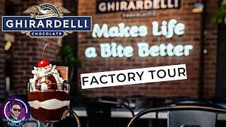 The Ghirardelli Chocolate Factory Tour Walkthrough and Review in San Francisco California