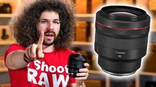 WATCH THIS Before BUYING the $2799 Canon 85mm f1.2 RF Lens  REVIEW