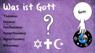 Was ist Gott? Theismus Pantheismus Agnostizismus...