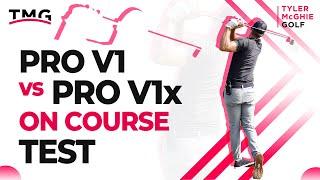 PRO V1 vs PRO V1X ON COURSE TEST