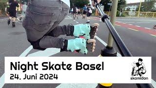 Monday Night Skate Basel  SkaMiDan 24. Juni 2024  Inlineskaten und Rollerskaten in Basel