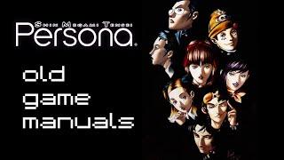 Persona Game Manuals