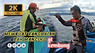 Mancing di rumpon STRIKE BERTUBI-TUBI ikan kembung dan baby gt