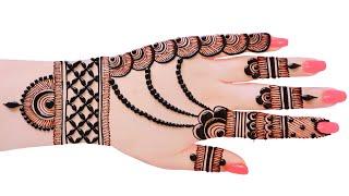 Stylish mehndi design front hand mehndi design easy & simple  mehandi ka design  mehndi designs