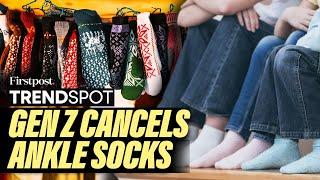 Gen Z Pushes Ankle Socks Out of Fashion Says Crew Socks Reign Supreme  Firstpost Trendspot