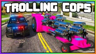 GTA 5 Roleplay - TROLLING COPS WITH 1000HP TRACTOR  RedlineRP