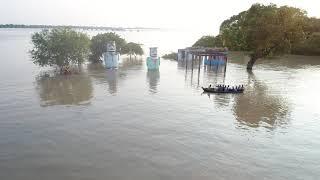 KISHANPUR yamuna nadi badh ka shandar drashya 21-09-2019