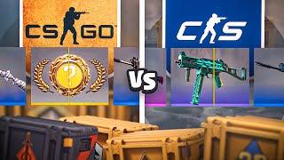 CSGO VS CS2 - ГДЕ ЛУЧШЕ ОТКРЫВАТЬ КЕЙСЫ? ЗАПУСТИЛ КС ГО И ОТКРЫЛ КЕЙСЫ