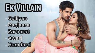 Ek Villain All Songs  Jukebox  Full Songs  Siddharth Malhotra & Shraddha Kapoor 