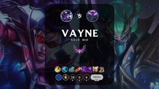 Vayne Mid vs Kassadin - EUW Master Patch 14.2