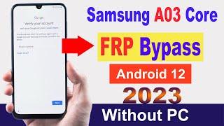 Samsung A03-A10-A12-A50-A30 FRP Bypass  samsung frp 2023  samsung a03 frp bypass android 13