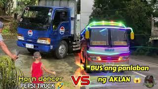 Pepsi Truck vs Aklan Bus horn music   JSuplado TV