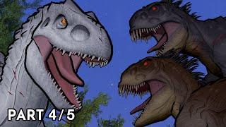 Scorpios Rex vs Indominus Rex Part 4  Animation