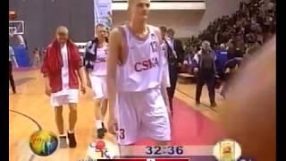 2001 CSKA Moscow - KK Split Croatia 66-57 Men Basketball SuproLeague group stage