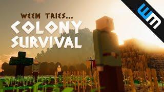 Colony Survival Gameplay - Quick Look at Colony Survival