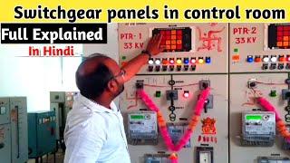 3311kv  substation panel l substation control panel l substation control room Equipments