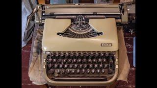Инструкция к печатной машинке Эрика 20  erika 20 typewriter schreibmaschine