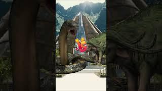 Who is strongest #dinosaur #jurassicworld #titanoboa #vs #skullisland #monsterverse #godzilla