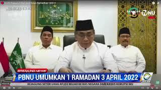 Pengumuman Awal Bulan Puasa 2022