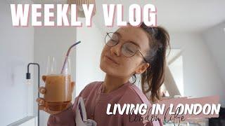 WEEKLY ish LOCKDOWN VLOG trying new starbucks drinks london strolls & home hauls  ames banks